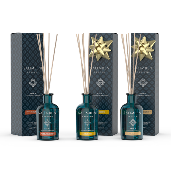 Salimbeni edle Hölzer 100ml + Bittere Zitrusfrüchte 100 ml als kostenlose Probe + Walnuss- und Wurzelholz 100 ml als kostenlose Probe