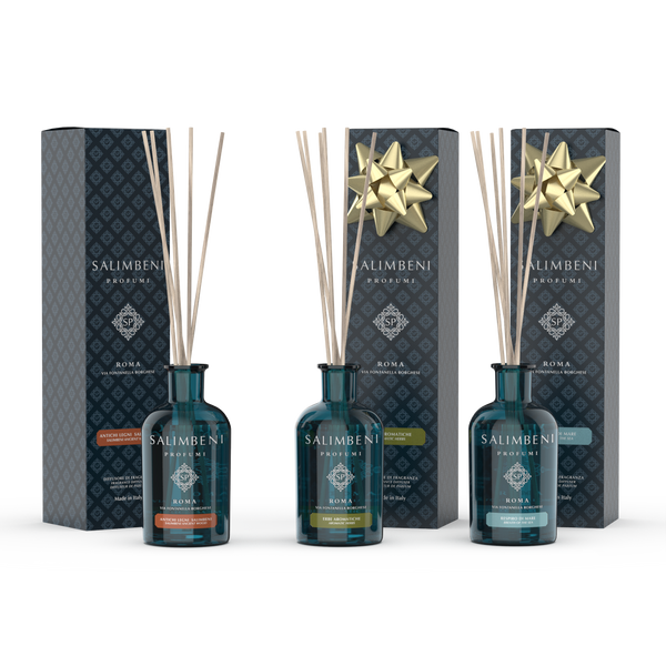 Salimbeni edle Hölzer 100ml + Aromatische Kräuter 100ml als kostenlose Probe + Meeresbrise 100ml als kostenlose Probe