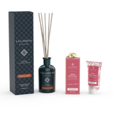 100ml Salimbeni edle Hölzer + 50ml parfümierte Hand- und Körpercreme Ihrer Wahl als kostenlose Probe