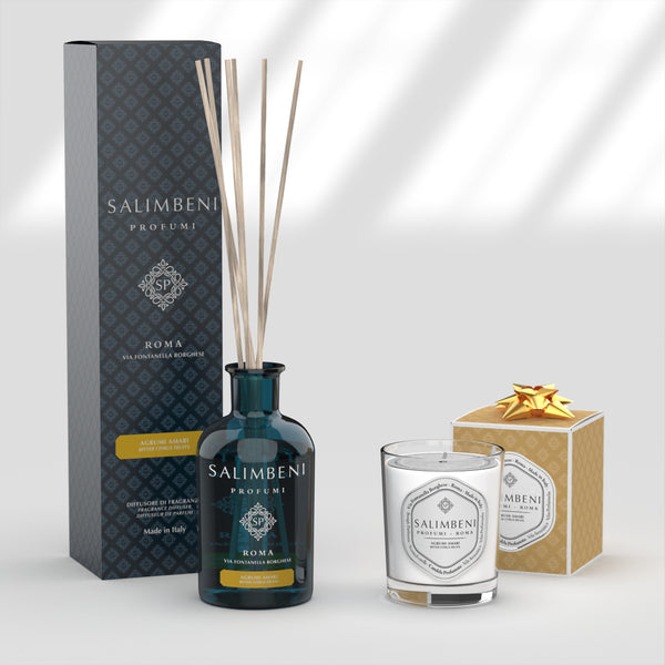 250ml Duftstäbchen Ihrer Wahl + 190g Duftkerze als kostenlose Probe