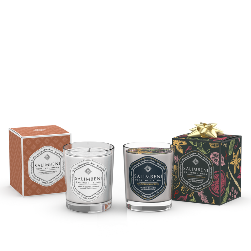 190 gr Duftkerze (DUFT nach Ihrer Wahl) + 190 gr Duftkerze Gewürze von Byzanz als kostenlose Probe