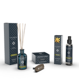 100 ml Duftstäbchen (DUFT NACH WAHL) + Autoduft (derselbe Duft) + 150 ml Raumspray GRATIS (derselbe Duft)