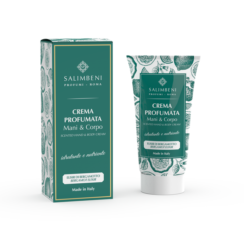 Bergamotte Elixier - 50ml parfümierte Hand- und Körpercreme