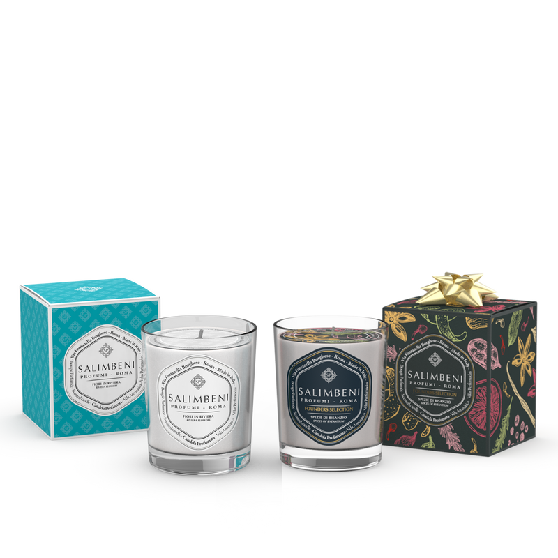 190 gr Duftkerze (DUFT nach Ihrer Wahl) + 190 gr Duftkerze Gewürze von Byzanz als kostenlose Probe