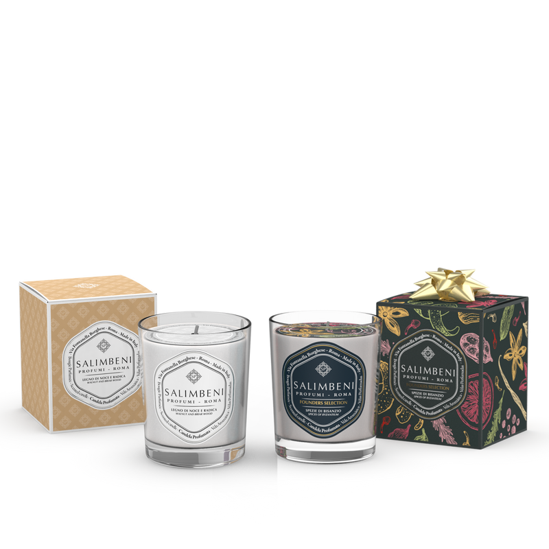 190 gr Duftkerze (DUFT nach Ihrer Wahl) + 190 gr Duftkerze Gewürze von Byzanz als kostenlose Probe