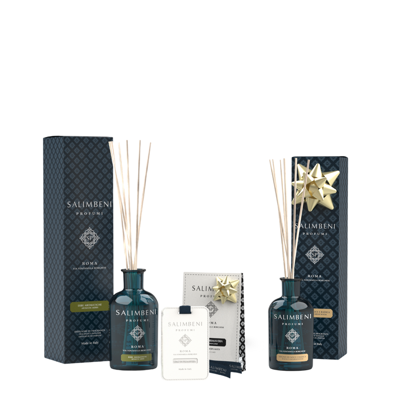 250-ml-Duftstäbchen nach Ihrer Wahl + Duftkarten für den Kleiderschrank Leinen im Frühling  (3 Stück) als Probenangebot + Walnuss- und Wurzelholz 100 ml als kostenlose Probe