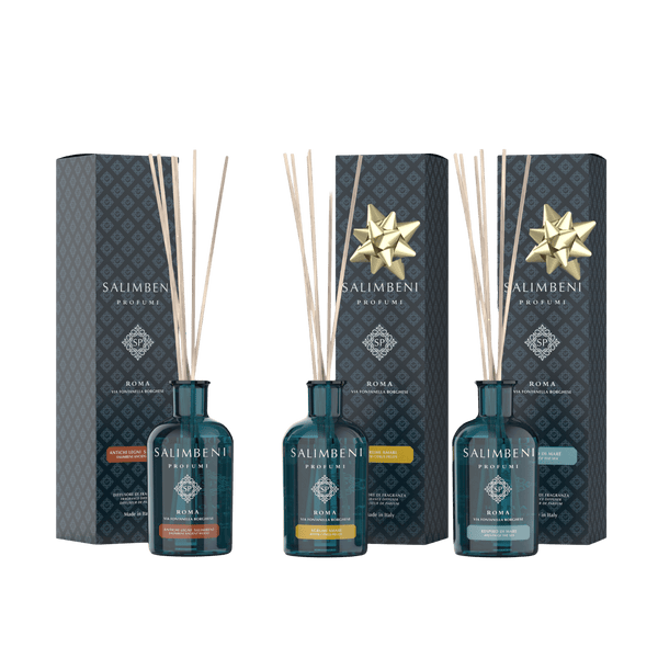 Salimbeni edle Hölzer 100ml + Bittere Zitrusfrüchte 100 ml als kostenlose Probe + Meeresbrise 100 ml als kostenlose Probe