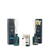 250-ml-Duftstäbchen nach Ihrer Wahl + Duftkarten für den Kleiderschrank Leinen im Frühling  (3 Stück) als Probenangebot + Walnuss- und Wurzelholz 100 ml als kostenlose Probe