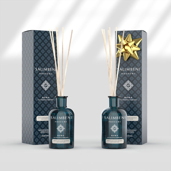 Seide und weißer Moschus 250 ml + Seide und weißer Moschus 250 ml