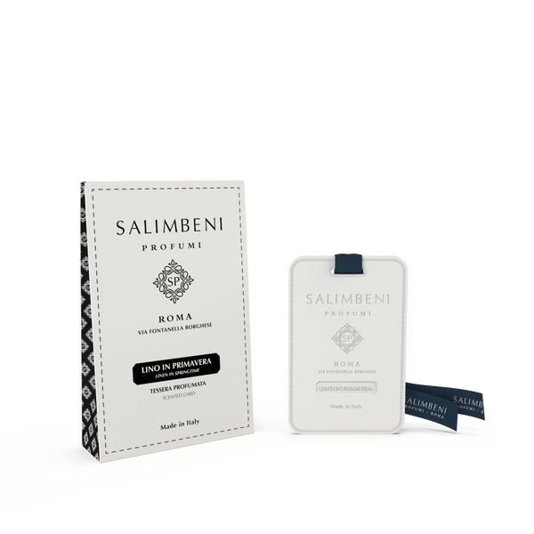 Duftkarten für den Kleiderschrank – Leinen im Frühling (3 Stück)